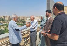 زيارة الحاج عبدالواسع هائل الى بنك الخير