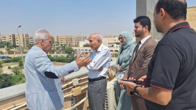 زيارة الحاج عبدالواسع هائل الى بنك الخير