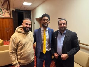 بحضور عمدة بالتيمور.. أديب المنصوري وعمر عيسى ينظمان إفطارًا رمضانيًا يعزز حضور الجالية اليمنية في ميريلاند 2 IMG 20260309 WA0036