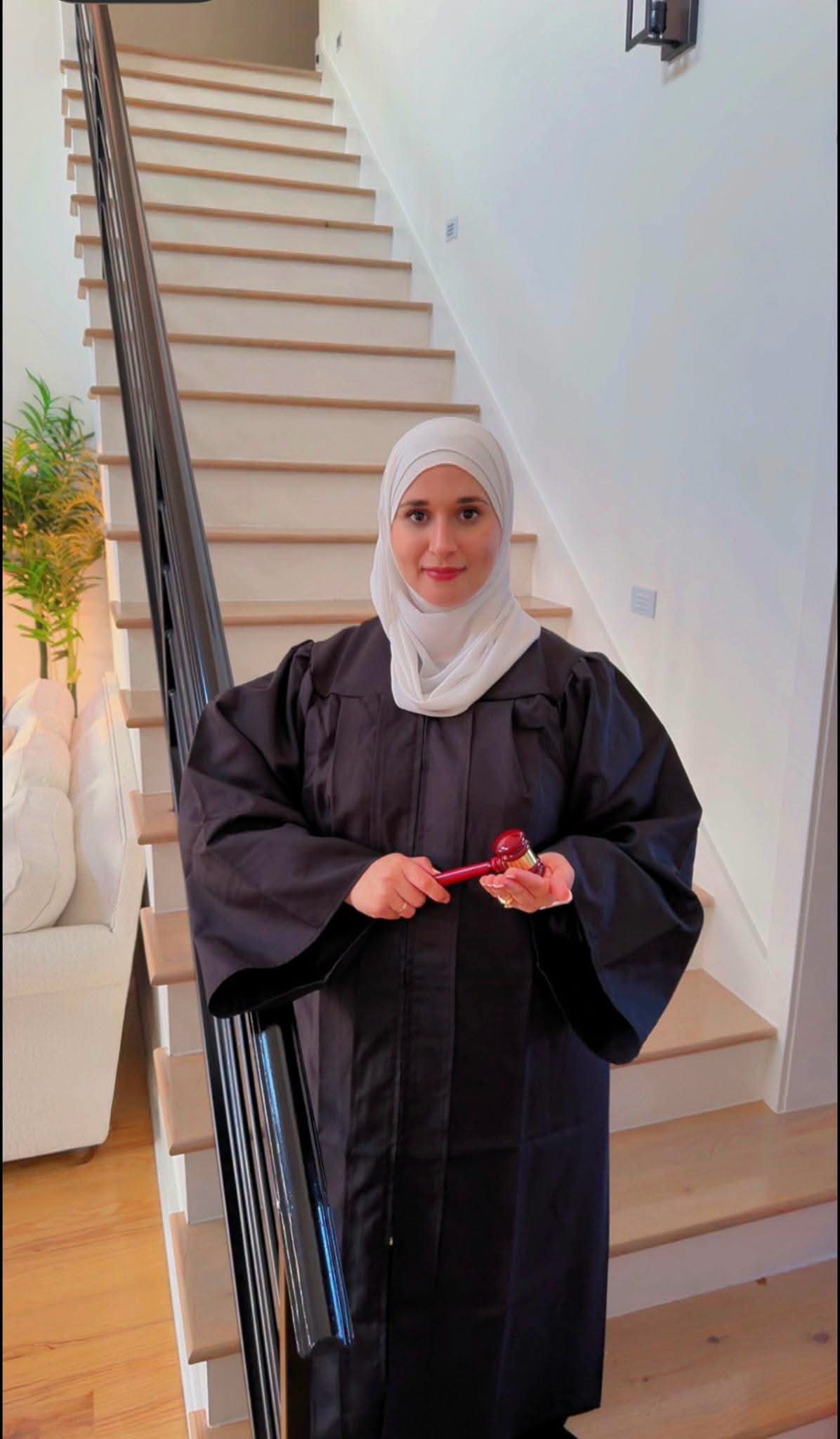 أديب المنصوري يهنئ أسماء الروحاني بتعيينها قاضية في ولاية ميسيسيبي 1 FB IMG 1786141764417
